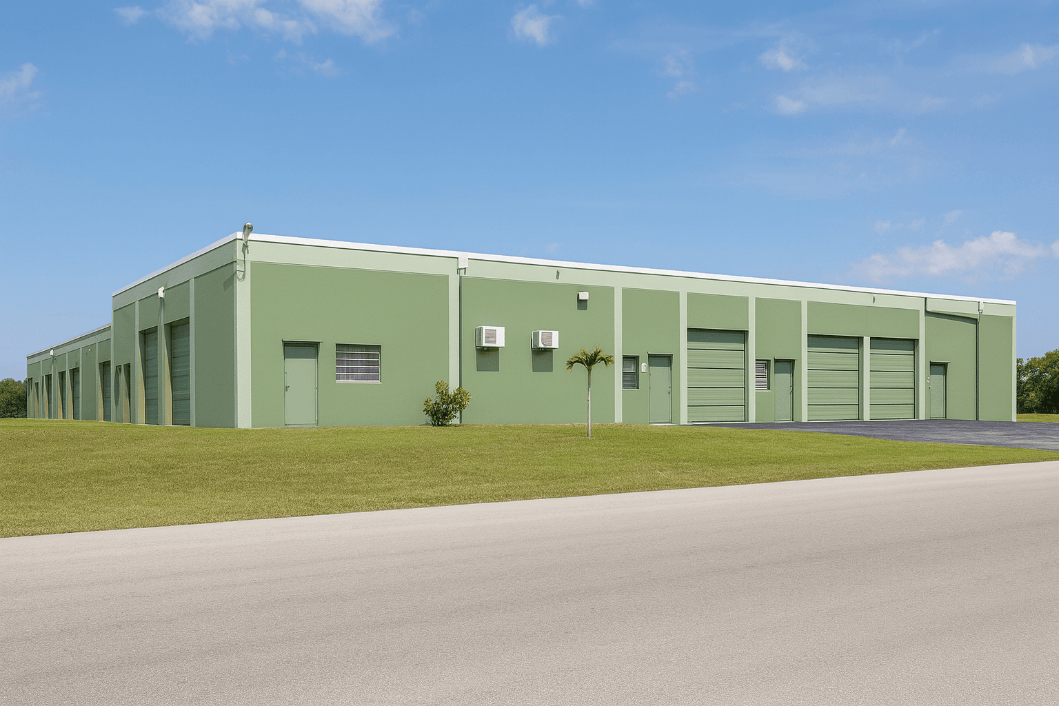 Greene Properties industrial real estate facilities - strategically located between Miami-Dade and Broward County